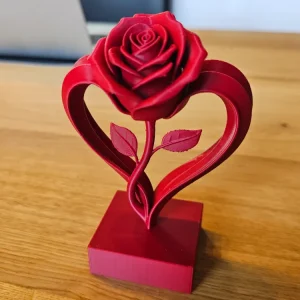 Cuore di Rosa Eterna – Regalo Perfetto San Valentino